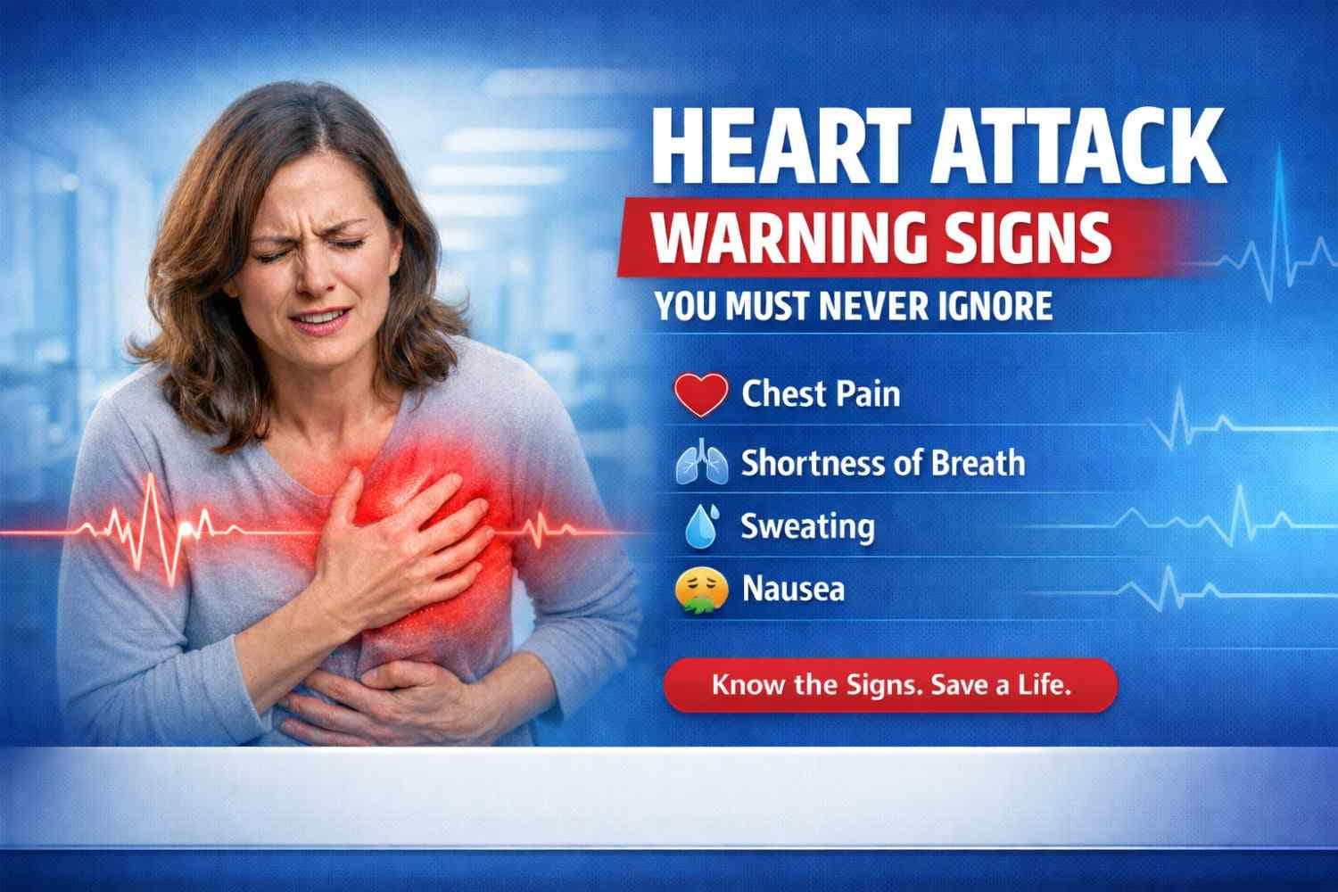 Heart Attack Warning Signs You Must Never Ignore