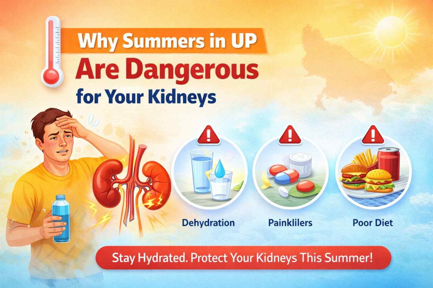 Why Summers in UP Are Dangerous for Your Kidneys