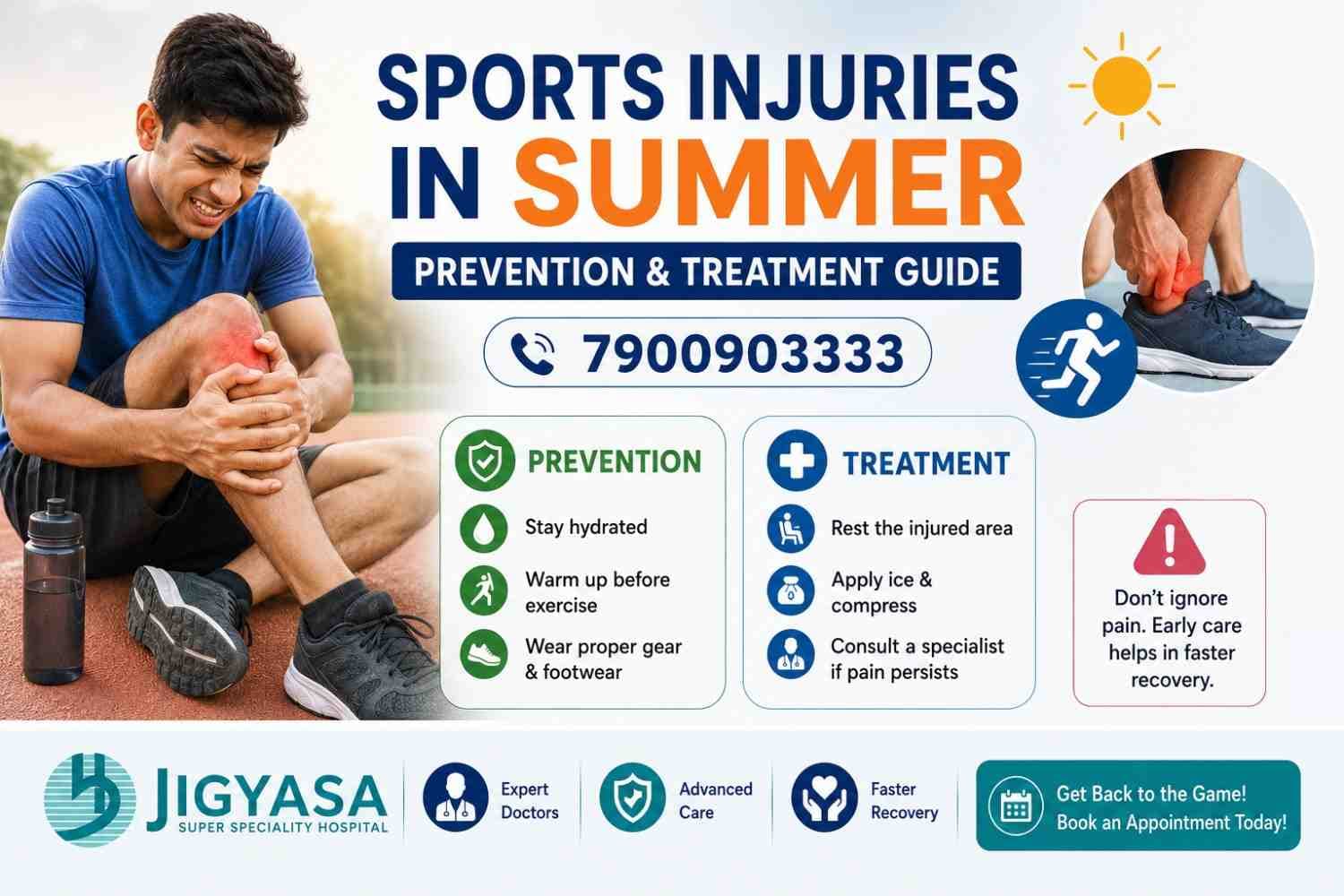 Sports Injuries in Summer — Prevention & Treatment Guide