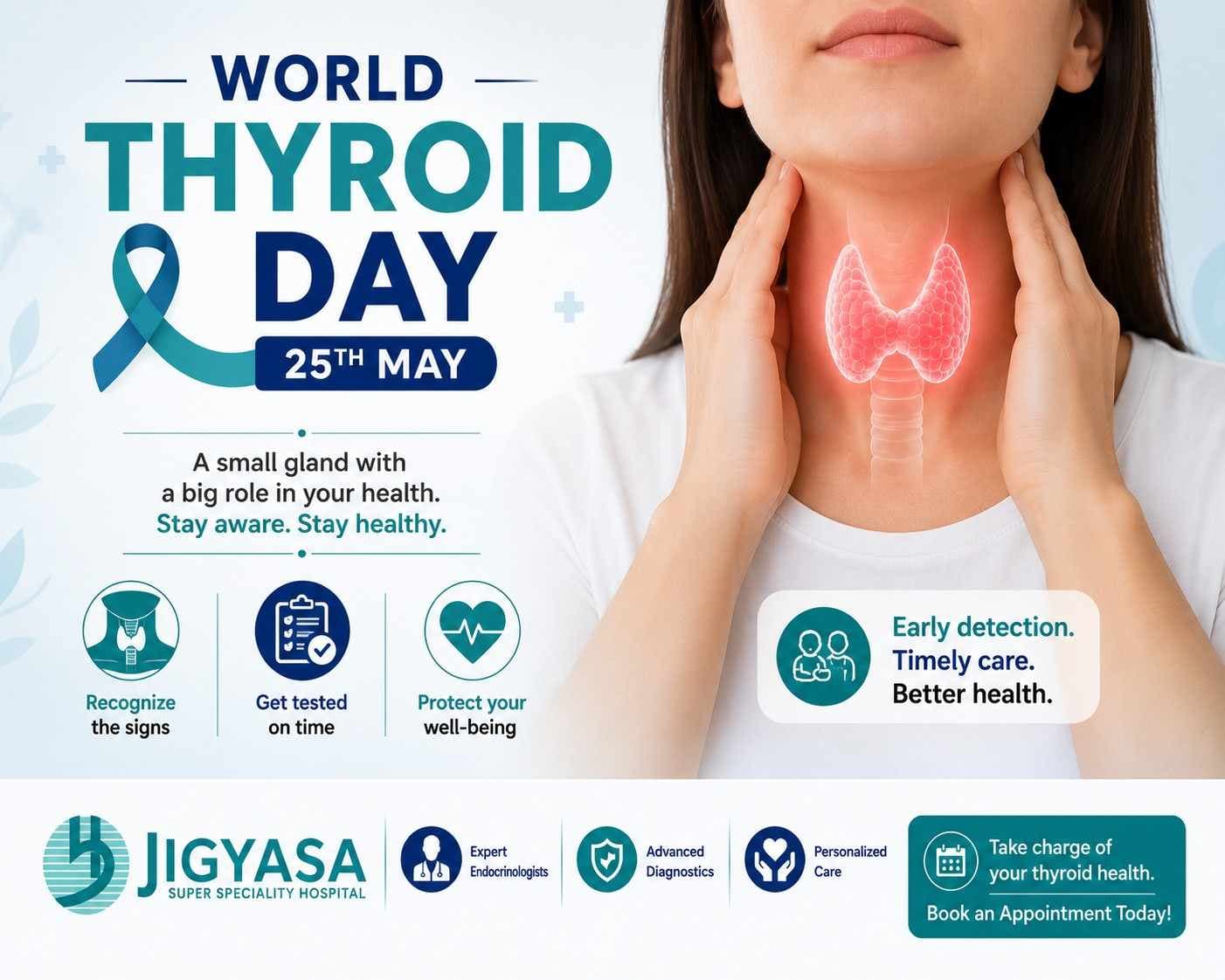 World Thyroid Day — 25th May | Everything You Must Know About Your Thyroid