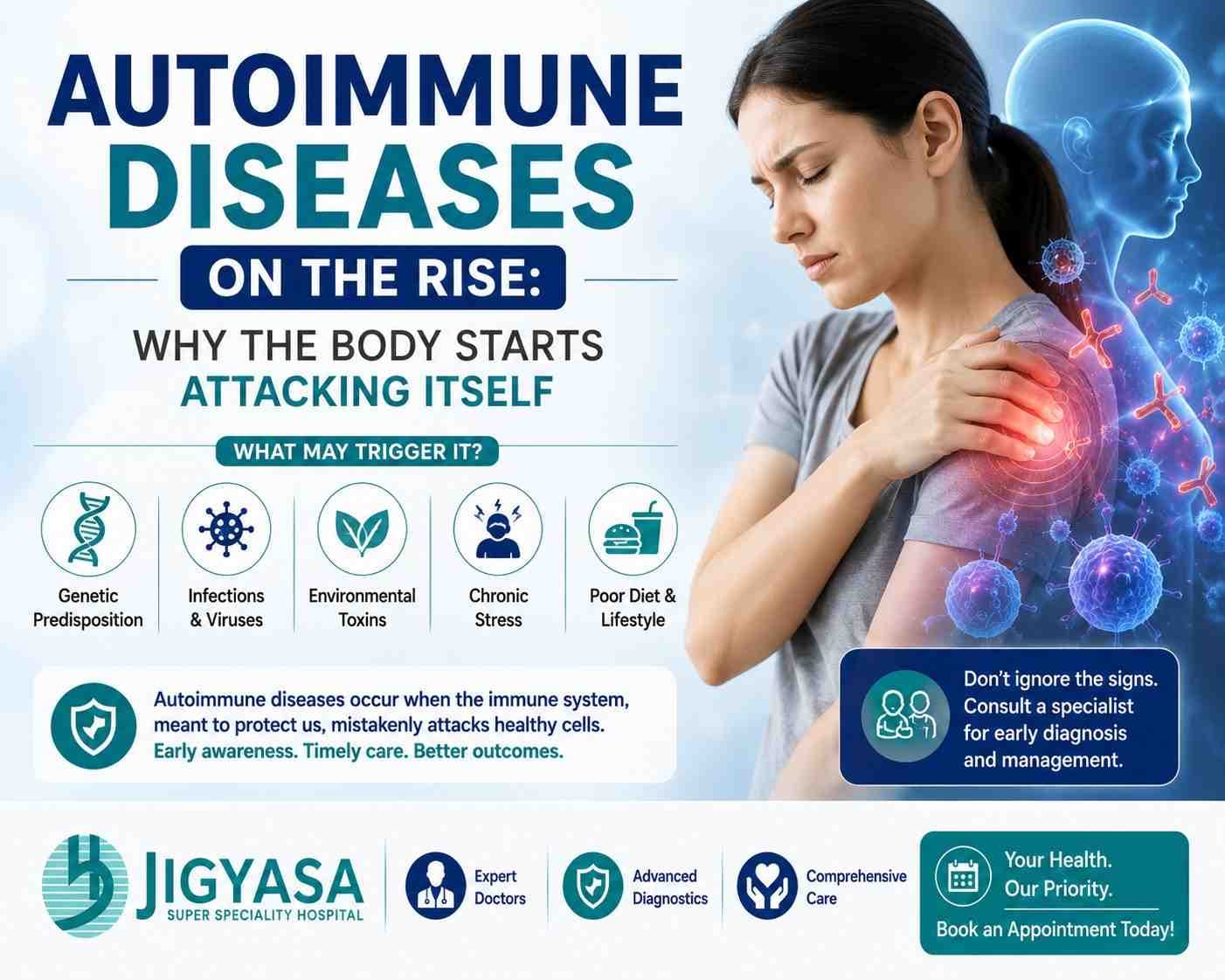 Autoimmune Diseases on the Rise: Why the Body Starts Attacking Itself