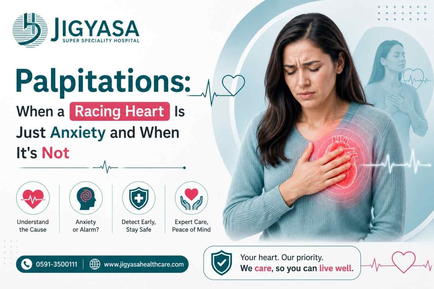 Palpitations: When a Racing Heart Is Just Anxiety and When It's Not
