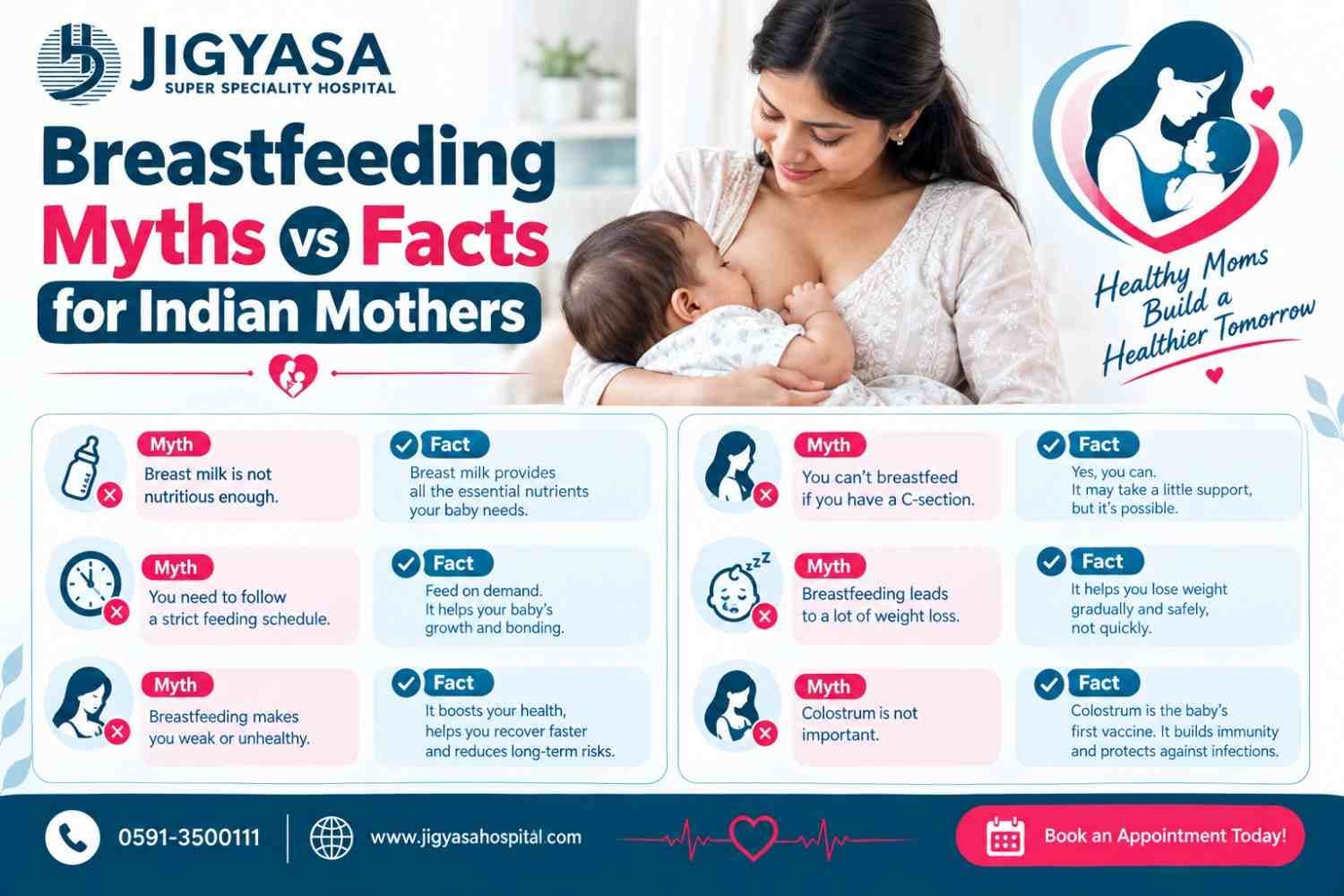 Breastfeeding Myths vs Facts for Indian Mothers