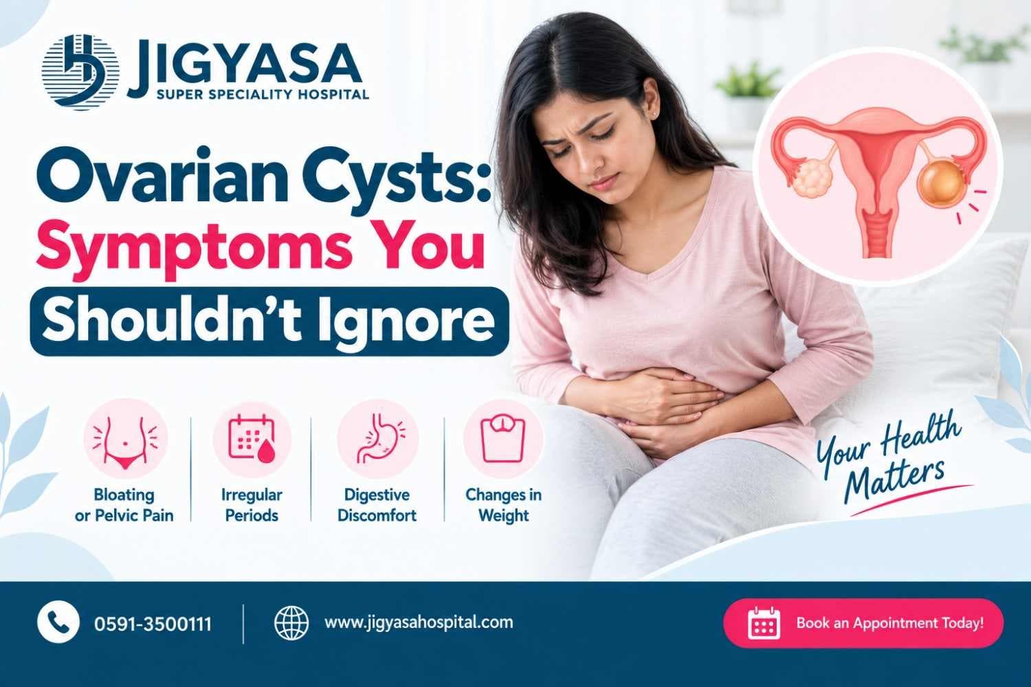 Ovarian Cysts: Symptoms You Shouldn't Ignore
